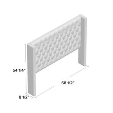 Load image into Gallery viewer, Candice Upholstered Wingback Headboard, #6745