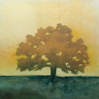 'Under the Oak II' by Julia Purinton Painting Print, #6856