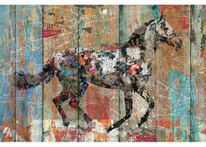 'Source of Life Wild Horse' by Diego Tirigall - Wrapped Canvas Graphic Art Print, #6984