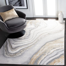Load image into Gallery viewer, SAFAVIEH Orchard Modern Abstract Accent Rug 3' x 3' Square (set of 2) MRM2933