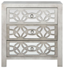 Load image into Gallery viewer, Tasha 3 Drawer Chest / Grey/ Mirror Front 684CDR