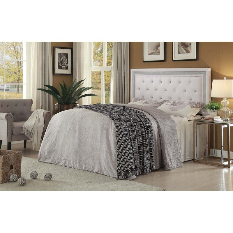 Abrham upholstered clearance panel headboard