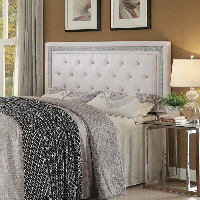Abrham upholstered clearance panel headboard