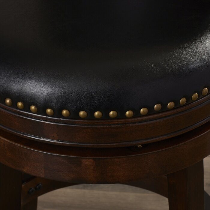 Adelene Swivel Bar Stool (29” Seat Height) Salvage & Co Fishers