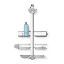 Load image into Gallery viewer, Simplehuman Adjustable Shower Caddy Silver(2703RR)