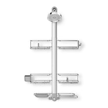 Load image into Gallery viewer, Simplehuman Adjustable Shower Caddy Silver(2703RR)