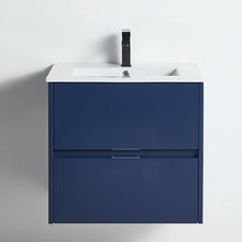 Load image into Gallery viewer, Afi 24" Wall-Mounted Single Bathroom Vanity BASE ONLY