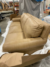 Load image into Gallery viewer, Solerno 100'' Genuine Leather Rolled Arm Sofa 7321RR