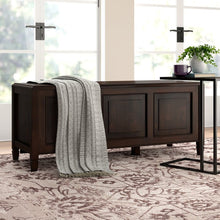 Load image into Gallery viewer, Alayjia Wood Flip Top Storage Bench