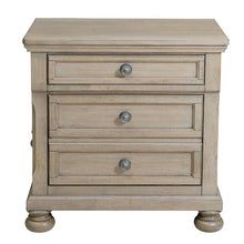 Load image into Gallery viewer, Albie 3 Drawer Nightstand Brown