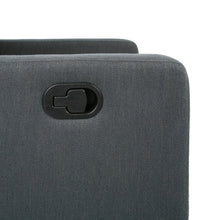 Load image into Gallery viewer, Aldrin Manual Swivel Recliner Charcoal #1923HW