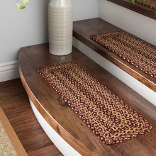 Load image into Gallery viewer, 0.7&#39; x 2&#39;3&quot; Allerton Red/Brown Stair Tread (Set of 15) MRM/GL2648

