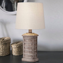 Load image into Gallery viewer, Apria 18" Gray Wash Table Lamp (209MM)