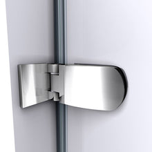 Load image into Gallery viewer, Chrome Aqua Uno 34.31&quot; W x 58&quot; H Pivot Frameless Tub Door with Clearmax Technology (SB621)
