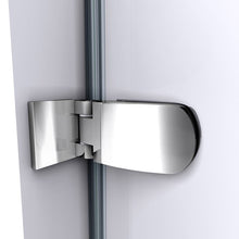 Load image into Gallery viewer, Chrome Aqua Uno 34.31" W x 58" H Pivot Frameless Tub Door with Clearmax Technology (SB621)