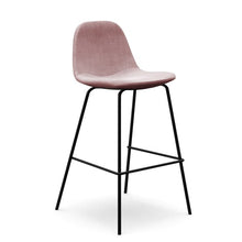 Load image into Gallery viewer, (2) Blush Pink 23.5&quot; Counter Stools
