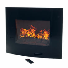 Load image into Gallery viewer, Bartow Curved Wall Mounted Electric Fireplace #AD83
