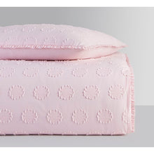 Load image into Gallery viewer, Twin Duvet Cover + 1 Sham Pink Bethea Duvet Cover Set (ND93)