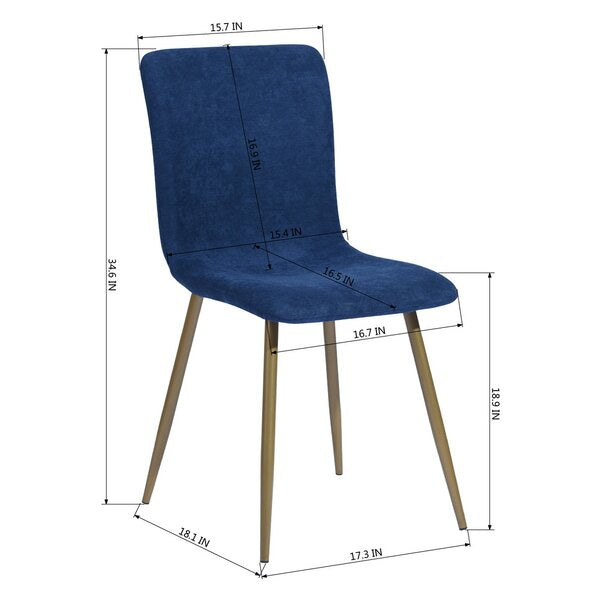 Blumberg upholstered discount dining chair