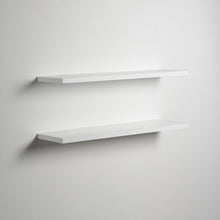 Load image into Gallery viewer, 1&quot; H x 36&quot; W x 8&quot; D White Brusly Floating Shelf (Set of 2) MRM3896
