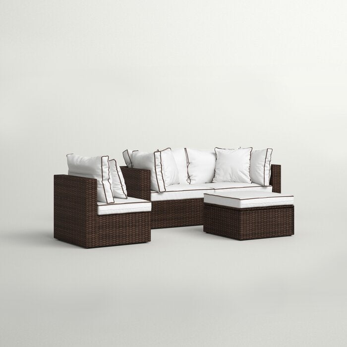 Burruss patio sectional shop