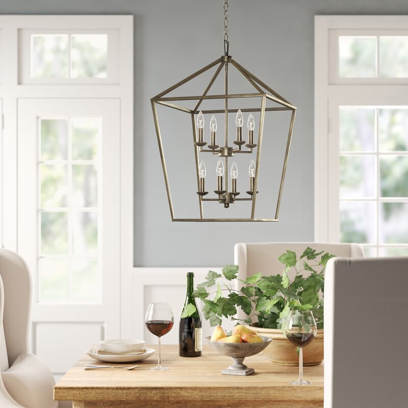 Carmen 6 light geometric pendant deals