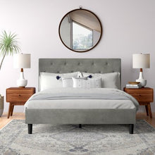 Load image into Gallery viewer, Full Chaska Upholstered Platform Bed Frame - 773CE