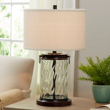 Load image into Gallery viewer, Marshallville 25.25" Bronze/Clear Table Lamp #AD92
