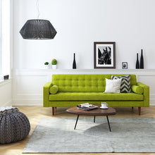 Load image into Gallery viewer, Green Collins 85" Wide Square Arm Sofa (268MM)