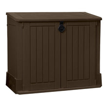 Load image into Gallery viewer, Douglas 4 ft. W x 2 ft. D Plastic Horizontal Garbage Shed (8MM)