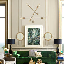 Load image into Gallery viewer, Dycus 6 - Light Sputnik Modern Linear Chandelier #1248HW