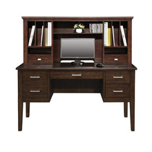 Load image into Gallery viewer, AS IS - Chocolate Eaton Solid Wood Desk Hutch #AD279-OB