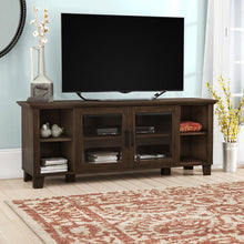 Load image into Gallery viewer, Eberardo TV Stand for TVs up to 65" Dark Walnut #2263HW