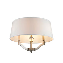 Load image into Gallery viewer, Edmondo 3 - Light 19" Shaded Drum Semi Flush Mount (SB618)