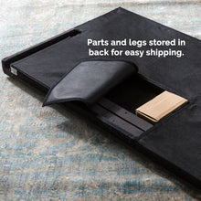 Load image into Gallery viewer, Queen Black Felicienne Upholstered Headboard