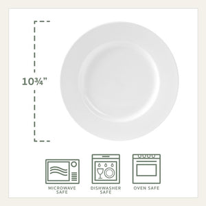10" Dinner Plate, (Set of 4)