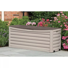 Load image into Gallery viewer, 103 Gallon Capacity Resin Outdoor Patio Storage Deck Box, Taupe

