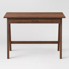 Load image into Gallery viewer, Paulo Wood Writing Desk with Drawer