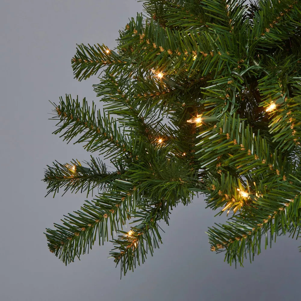 6' PreLit Alberta Spruce Artificial Christmas Tree Clear Lights