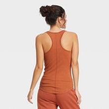 Load image into Gallery viewer, Women's Slim Fit Rib Racerback Tank Top