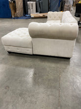 Load image into Gallery viewer, Lora 97" Wide Velvet Right Hand Facing Sofa & Chaise