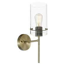 Load image into Gallery viewer, Garcia 1-Light Dimmable Armed Sconce Antique Brass (173MM)