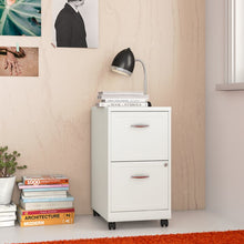 Load image into Gallery viewer, Gigi 2-Drawer Mobile Vertical Filing Cabinet #1562HW