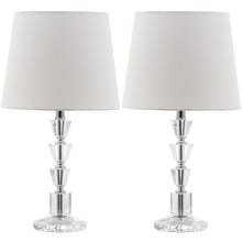 Load image into Gallery viewer, Laurie 16" Clear/Glass Table Lamp - Set of 2 (217MM)