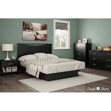 Load image into Gallery viewer, Black Gramercy Queen Storage Platform Bed