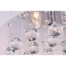 Load image into Gallery viewer, Hanna 4 - Light 15.7'' Chandelier Style Drum Flush Mount