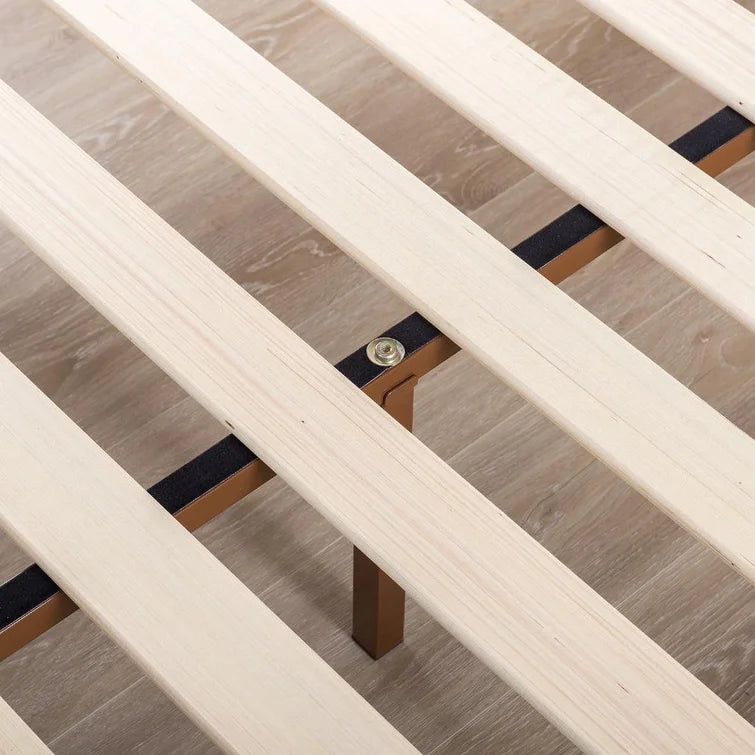 Harlow Solid Wood Platform Bed, Queen Salvage & Co Fishers