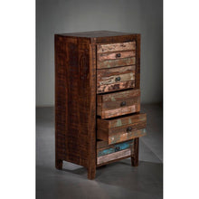 Load image into Gallery viewer, Brown Hatteras 5 Drawer Lingerie Chest
