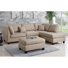 Load image into Gallery viewer, Hemphill 104" Wide Reversible Sofa & Chaise with Ottoman - Fabric: Sand