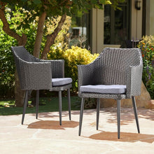 Load image into Gallery viewer, Hiro Patio Dining Chair with Cushion - Set of 2 (SB187)